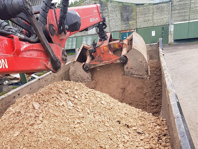 Inert waste removal in Bolton.